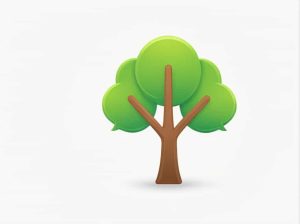 On A Tree Refers To The Uppermost Leaves And Stems