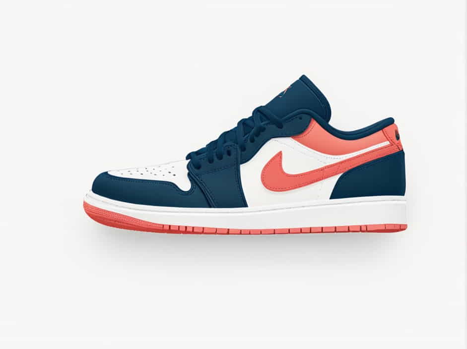 Nike Jordan 1 Low Brushstroke