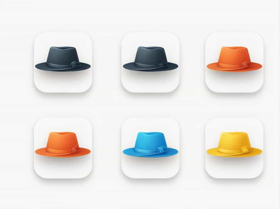 Which Hat Looks At Things Optimistically