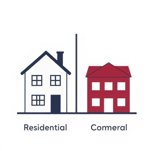 Difference Between Residential And Commercial