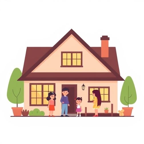 Domain Quaint Animated Family Home