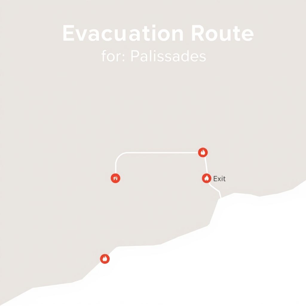 Evacuation Map Palisades Fire