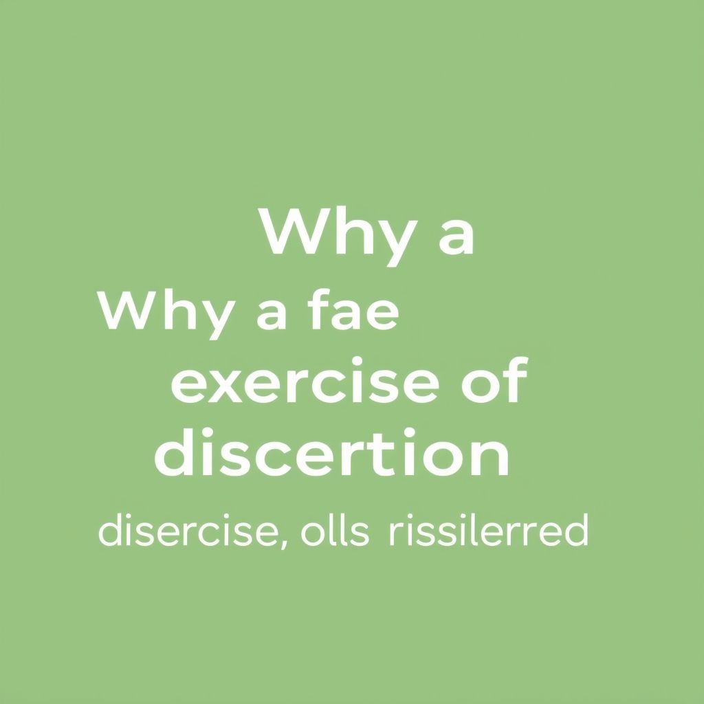 Explain Why A Favorable Exercise Of Discretion Is Merited