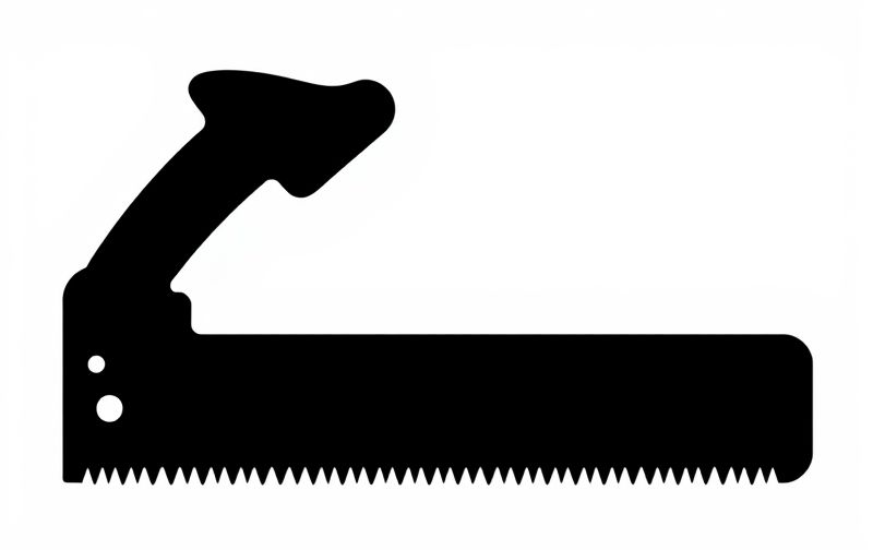 How To Draw A Handsaw