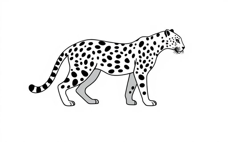 How To Draw An Amur Leopard
