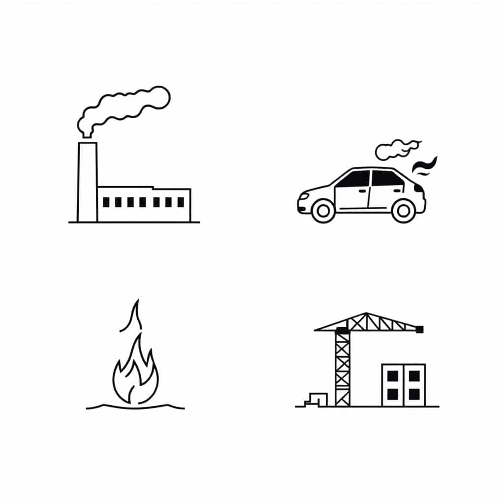 Four Sources Of Particulate Matter