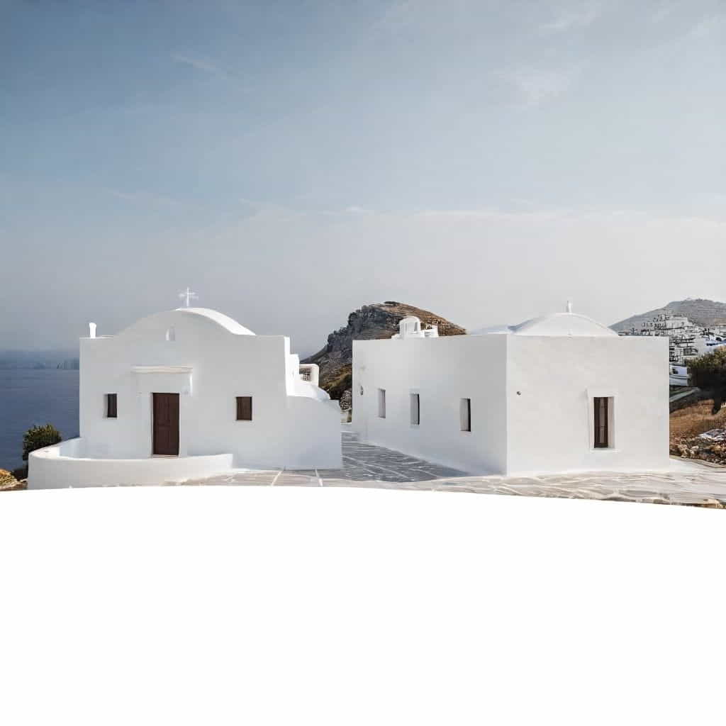 Greek Villa Vs Pearly White