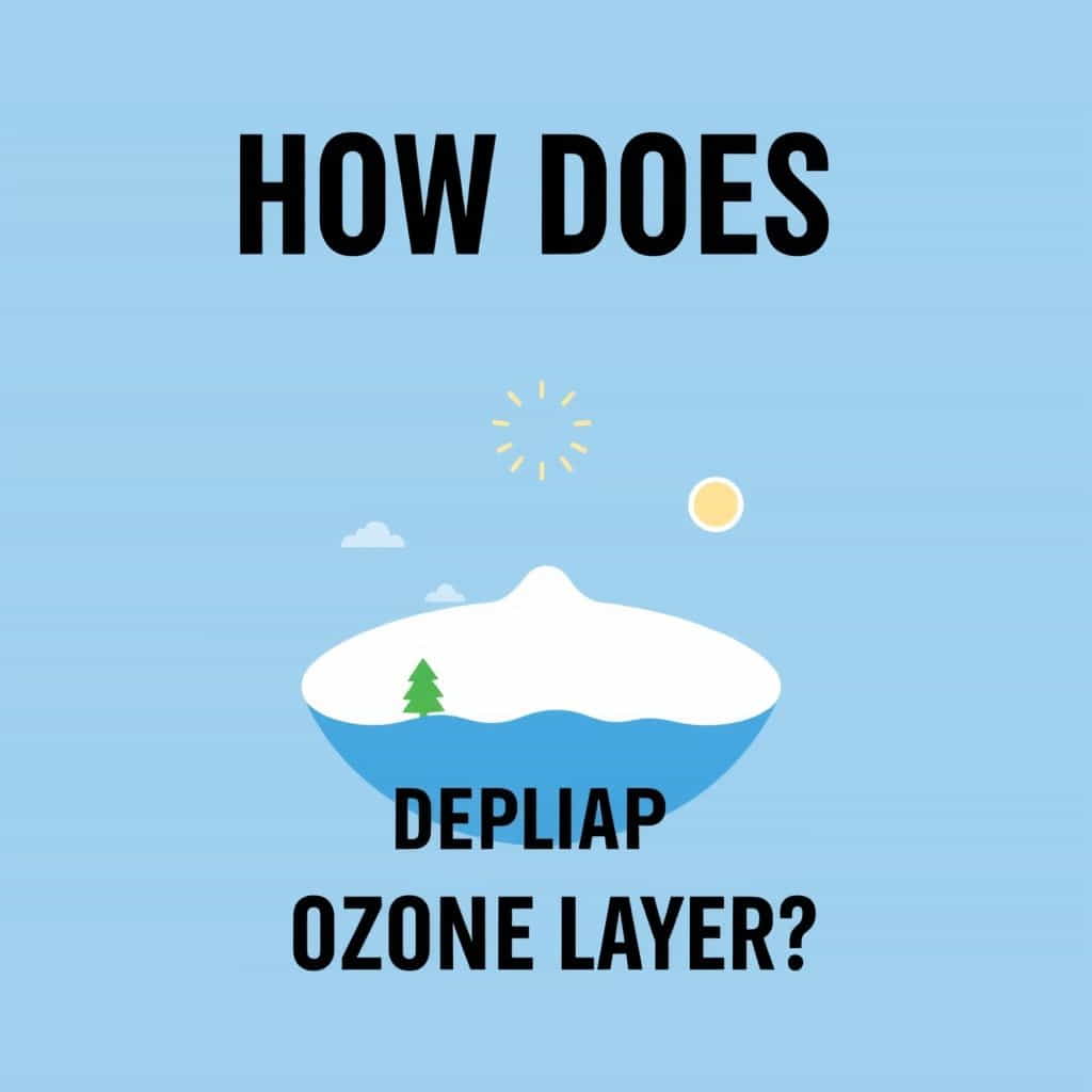 How Does Chlorofluorocarbon Deplete Ozone Layer