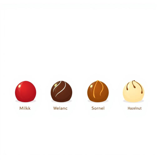 Lindor Chocolate Flavors By Wrapper Color