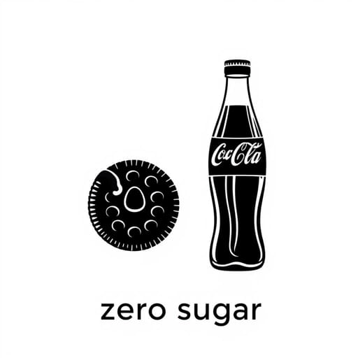 Zero Sugar Oreo Coca Cola