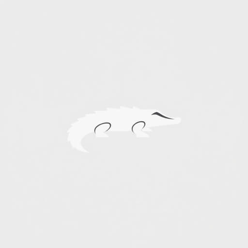 A Logo With A Crocodile