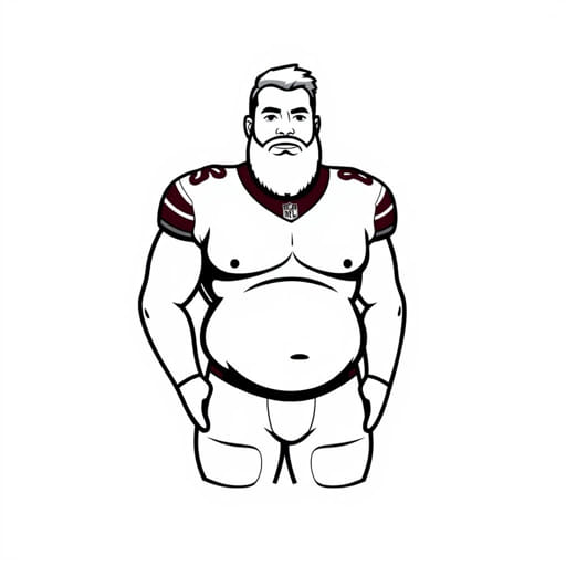 Travis Kelce Dad Bod