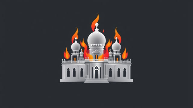 Un Palais De Flammes Et D'Argent