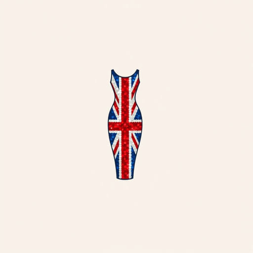 Union Jack Sequin Dress