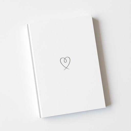 Unique Wedding Jotter Design