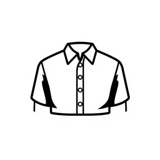 Upper Body Garment With Buttons