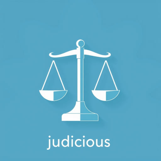 Use The Word Judicious In A Sentence