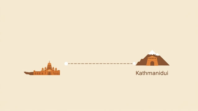 Varanasi To Kathmandu Distance