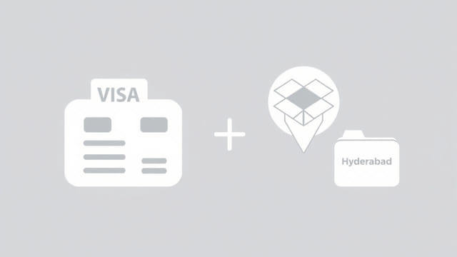 Visa Dropbox Location Hyderabad