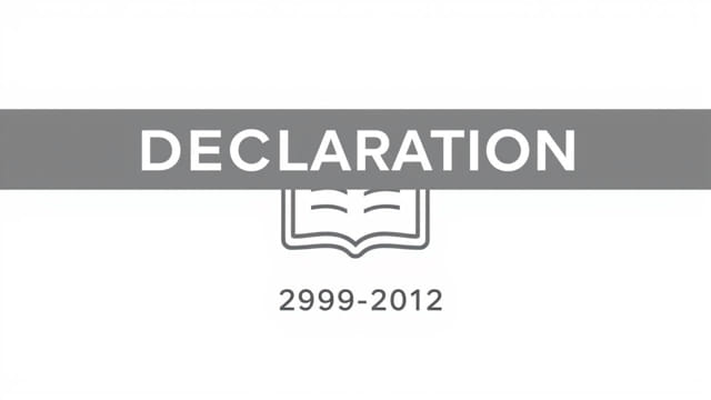 What Year Was The Declaratory