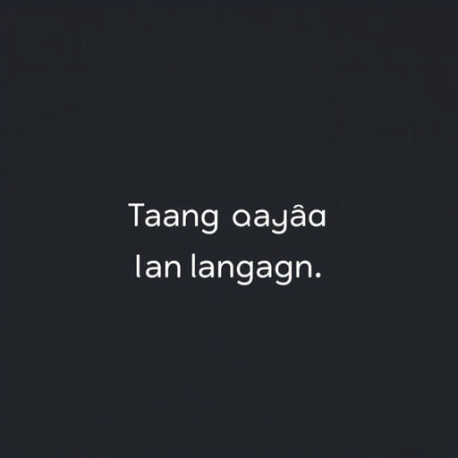Wittiness In Tagalog Sentence