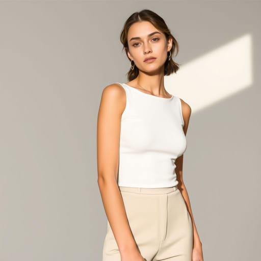 Zara Fitted Stretch Top