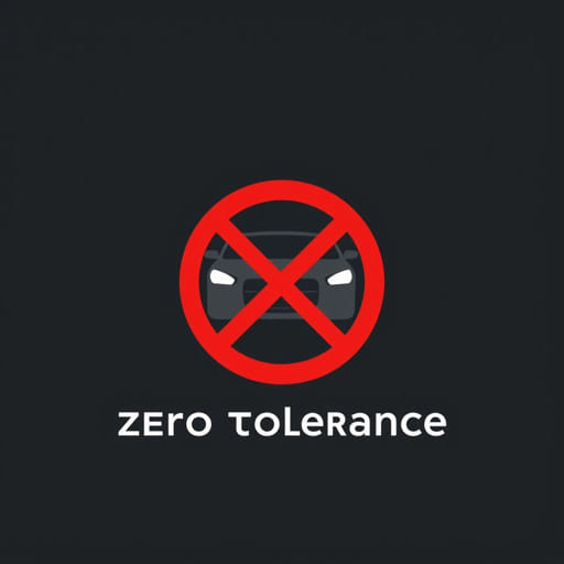 Zero Tolerance Against Drunken Driving